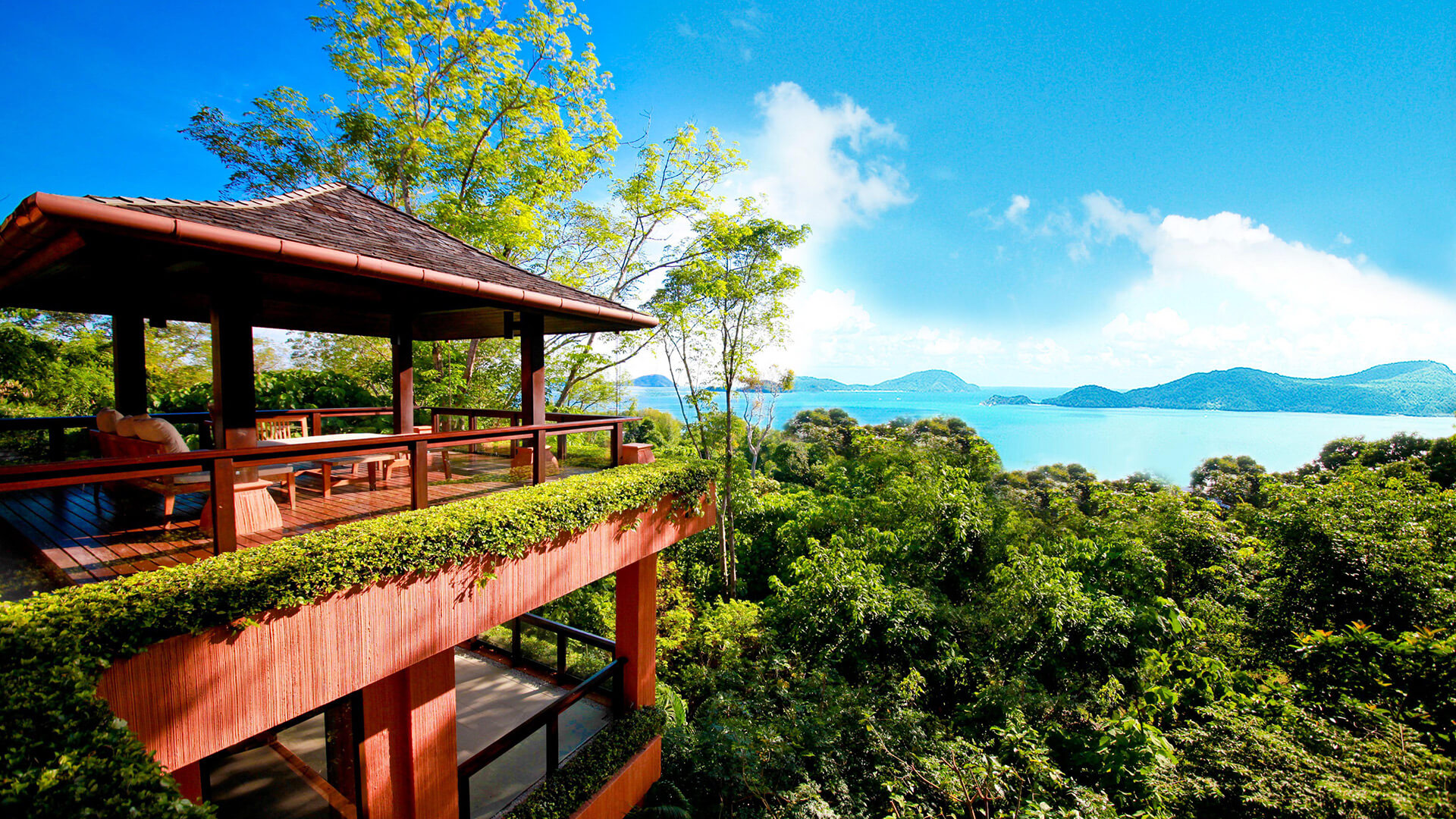 residence villa in phuket three bedroom suite luxury hotel resort